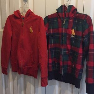 A Bundle of Two Polo Hoodies